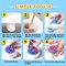 JDiction Taba Squishy Kit, Fast Cure Liquid Silicone Squishy Maker for Cat Paw Casting, Silicone Squishy DIY Stress Relief Toys & Gifts for Adults/Kids